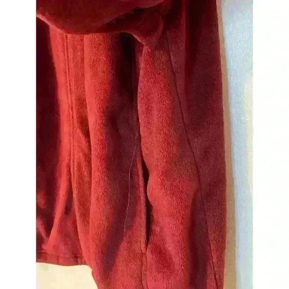 Bass Pro Shop Womens Large Maroon Zip Up Jacket - Picture 4 of 5